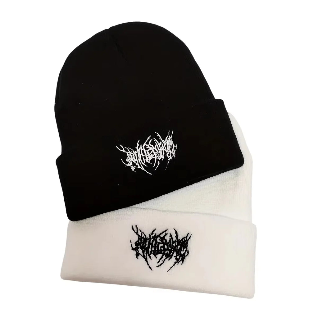 Men's Personalized Street Hip Hop Embroidered Knitted Hat