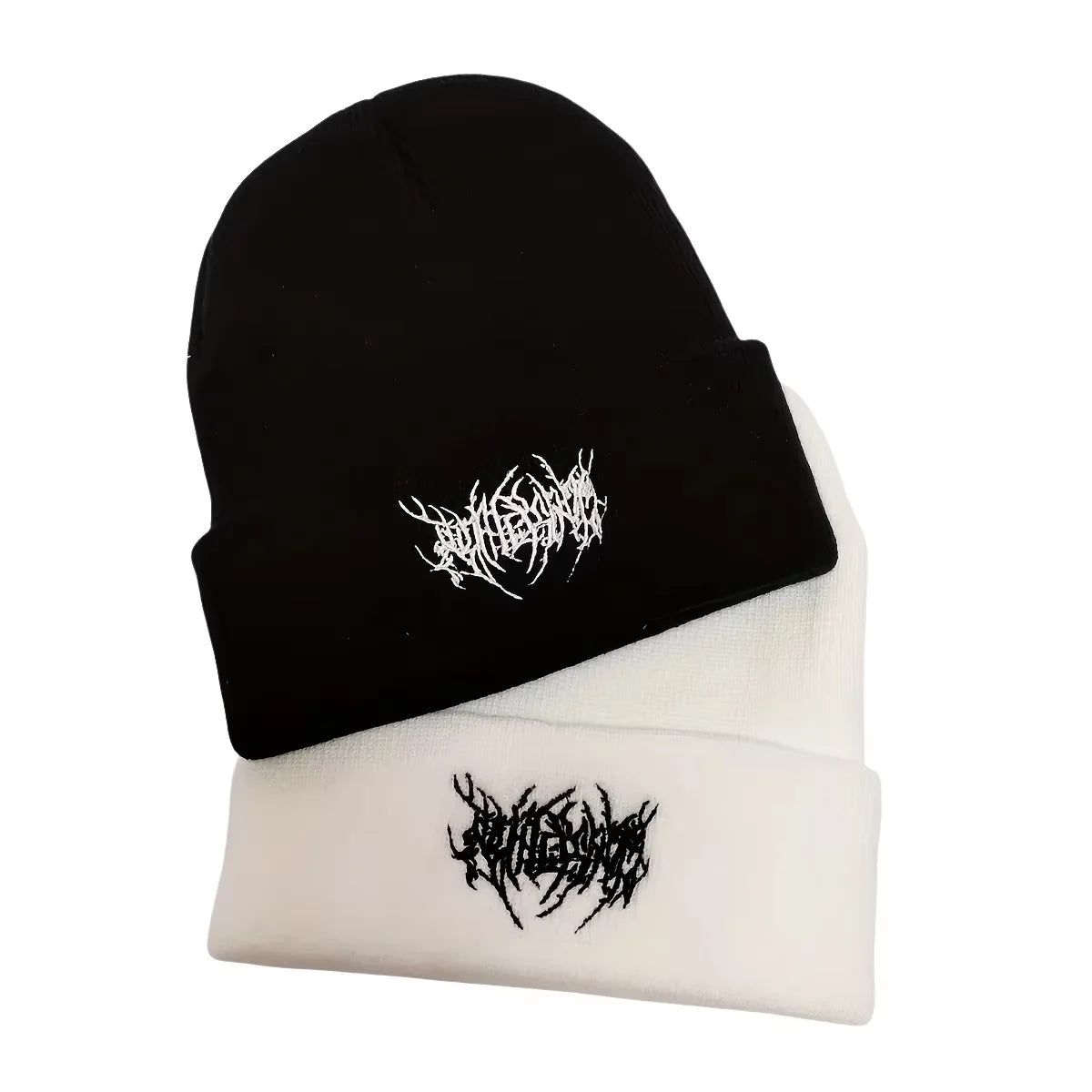 Men's Personalized Street Hip Hop Embroidered Knitted Hat