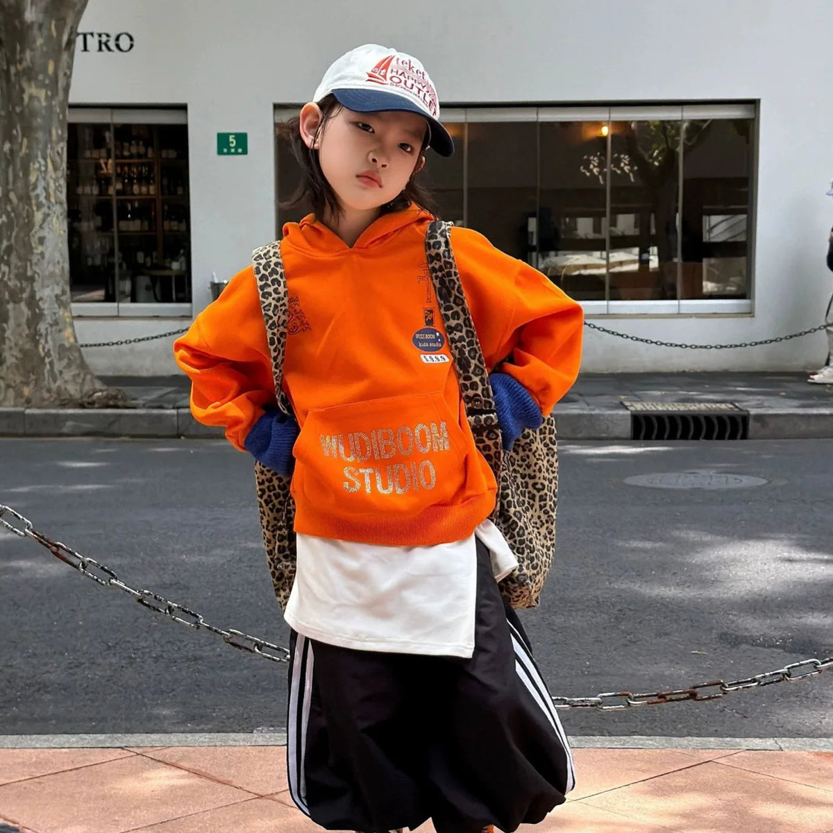 Children Clothes Kids Fashionable Hoodie Top 2026 Autumn New Hooded Sweatshirt Boys Solid Color Kids Casual Top