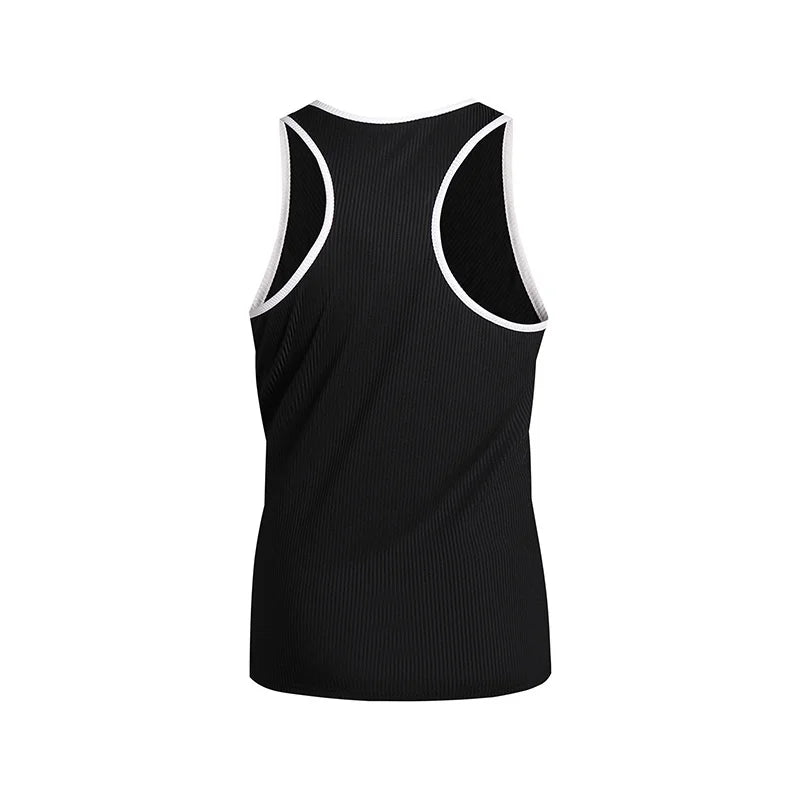 Summer Fitness Tank Top Men Fitness Sleeveless T-Shirt Male Pullover Breathable Sports Undershirt Casual Vest Elastic Loose Tops