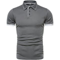 2026 New Mens Polo Shirts Solid Color Short Sleeve Men Polo Shirt Leisure Lapel Man Polo Shirt For Male Tops Shirts
