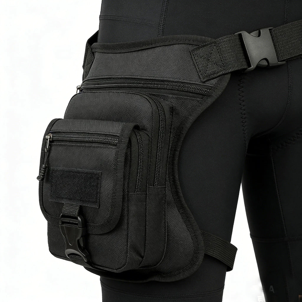 Motorcycle Thigh Bag for Men Women - Drop Leg Bag with Adjustable Strap,Thigh Pack for Riding, Outdoor Sports, and Travel