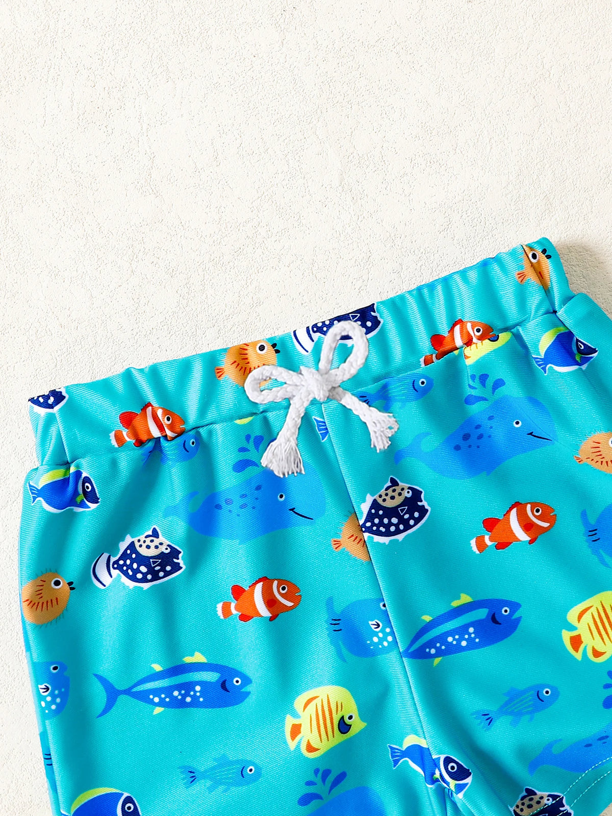 Kids Toddler Boys Bathing Trunks 12M-5Y Colorful Ocean Creature Print Quick Dry Comfort Elastic Waist Pool Beach Swimwear Shorts