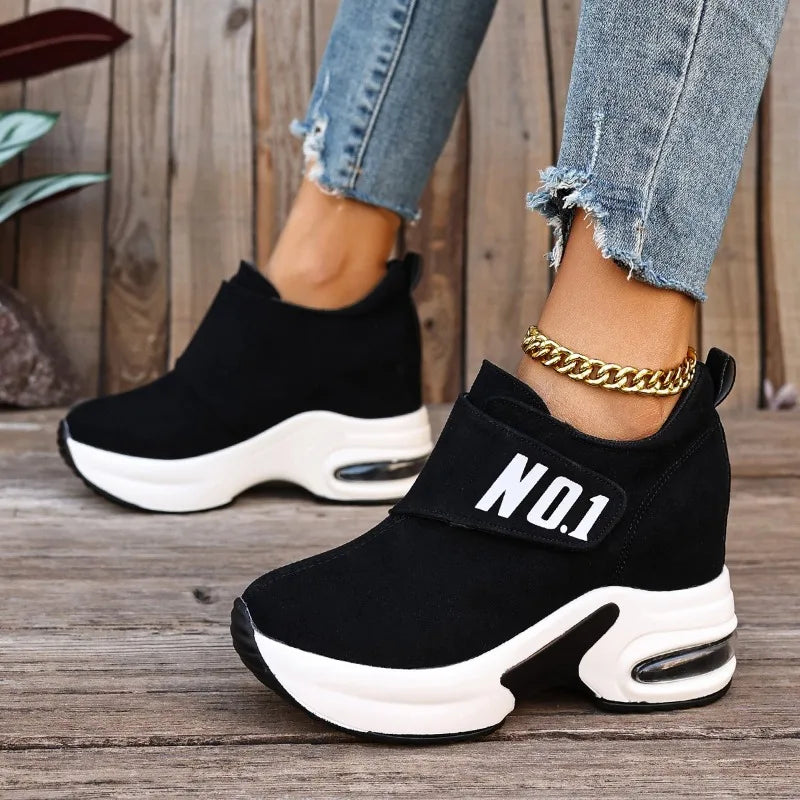 Women Ankle sneakers Walking Anti-slip Comfortable Outdoor sneakers Casual Platform Vulcanized Shoes Women New Zapatos De Mujer
