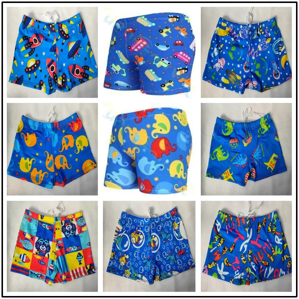 Boys Swimming Shorts Cartoon Swimwear Bathing Suit Trunks Children Swim Beach Wear Briefs Swimsuit Beachwear for 1-4years old