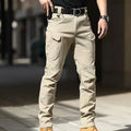 Men's Softshell Elastic Spring Autumn Cargo Pants Hiking Camping Climbing Casual Fitness Wear Tactical Military Combat Trousers