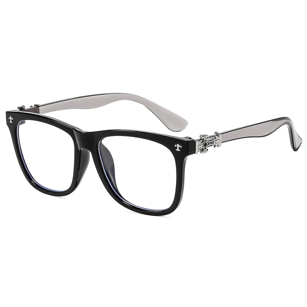 Fashion Glasses Frame Women Anti Blue Light Men Square Eyeglasses Vintage Prescription Eyewear