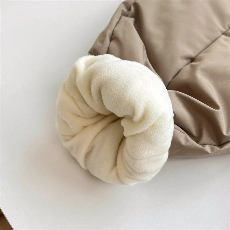 Kids Padded Pants Boys Thickened Cotton Trousers Winter Girls Warm Trousers Autumn New Casual Snow Pants Baby Fashion Underwear