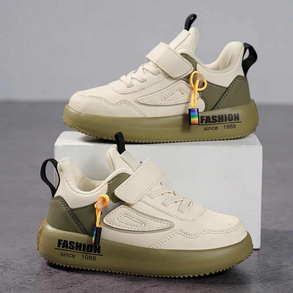 Kids' Sports Shoes Breathable Comfortable Skateboarding Shoes with Non-Slip Sole for Active Play Children's Casual Sneakers
