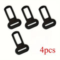 2/4 Pet Seat Belt Adapters - Car Metal Clips for Pet Leashes, Compatible with Truck & Car Seats