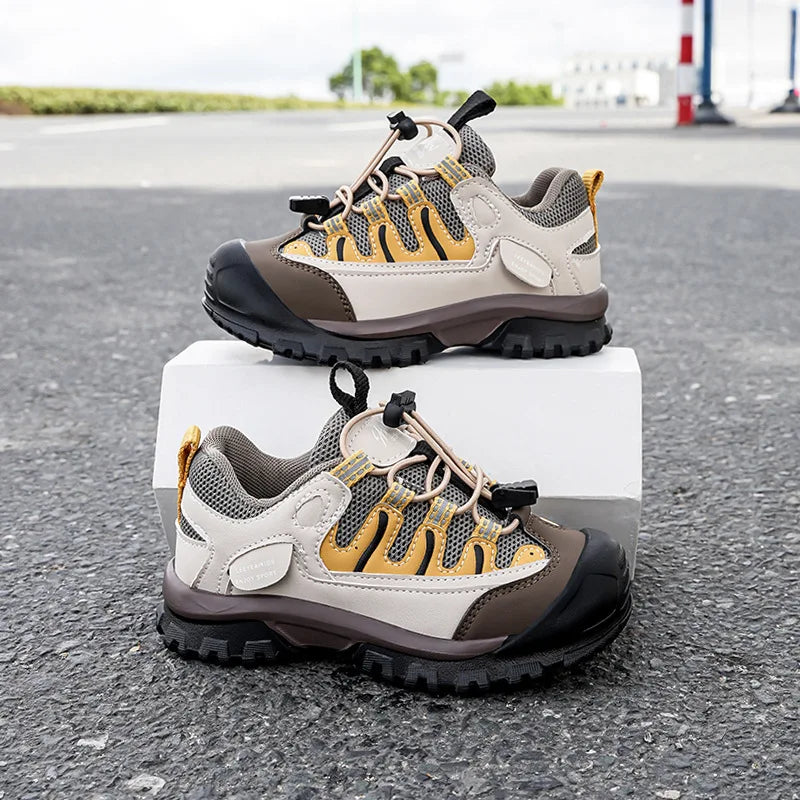 Children Casual Sports Shoes 2025 Autumn Comfortable Anti Slip Outdoor Breathable Boys Running Shoes Fashion Girls Walking Shoes