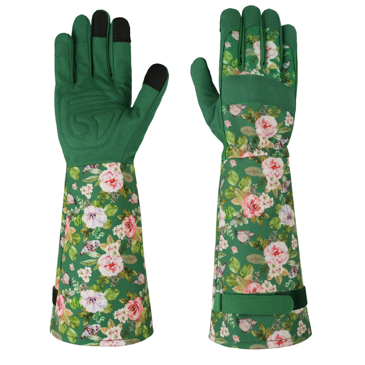 Gardening Gloves for Women Breathable Leather Garden Gloves with Grip Thorn-Proof Puncture-Resistant Work Gloves