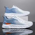 Mens Running Shoes Breathable Knit Sport Sneakers Cushion Lightweight Casual Gym Athletic Trainers Jogging Tennis Shoes