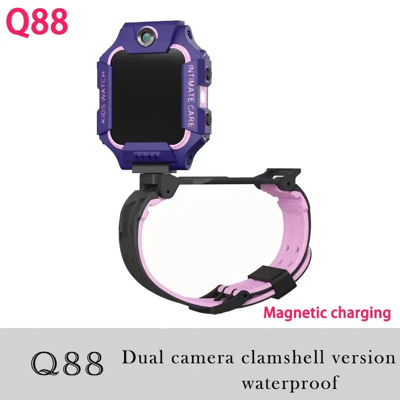 2025 Kids Smart Watch Waterproof SOS Antil-Lost Phone Watch SIM Card Location Tracker Child Smartwatch Kids Gift For IOS Android