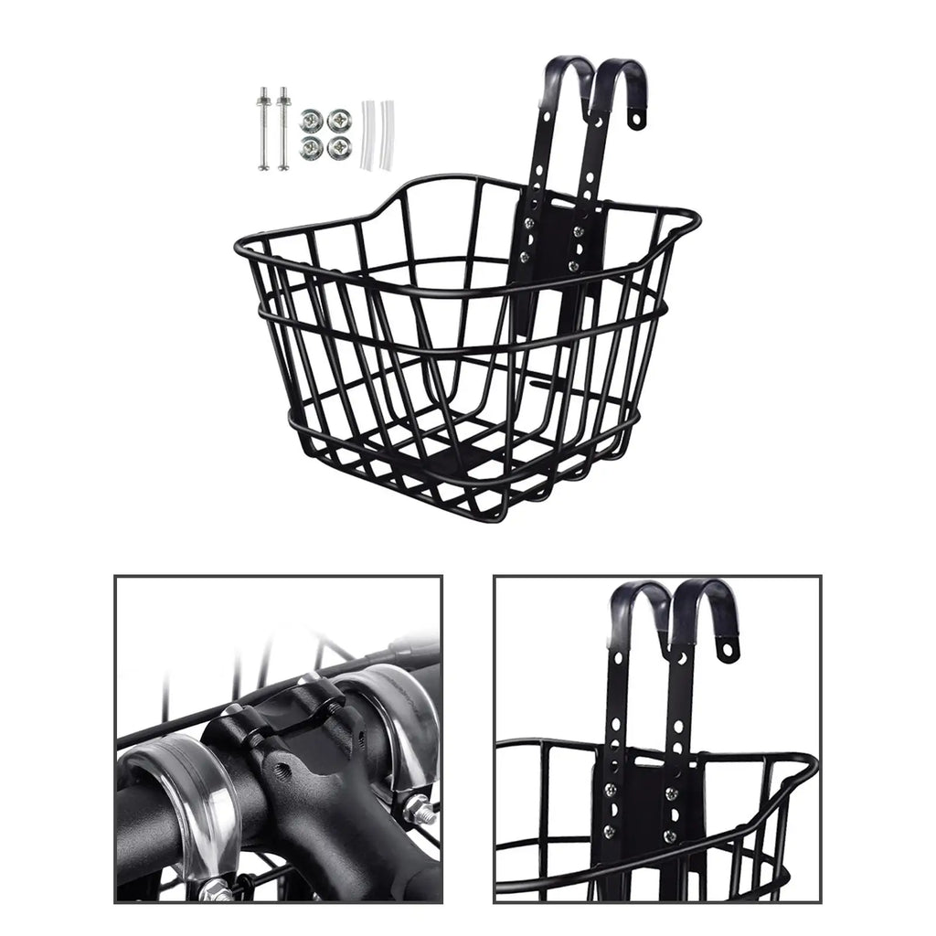Kids Bike Basket Front Decor Child Bicycle Basket Storage Carrying Handlebar Basket Cycling Basket for Girls Shopping Street