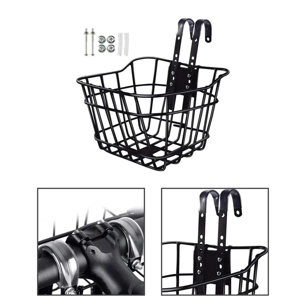 Kids Bike Basket Front Decor Child Bicycle Basket Storage Carrying Handlebar Basket Cycling Basket for Girls Shopping Street