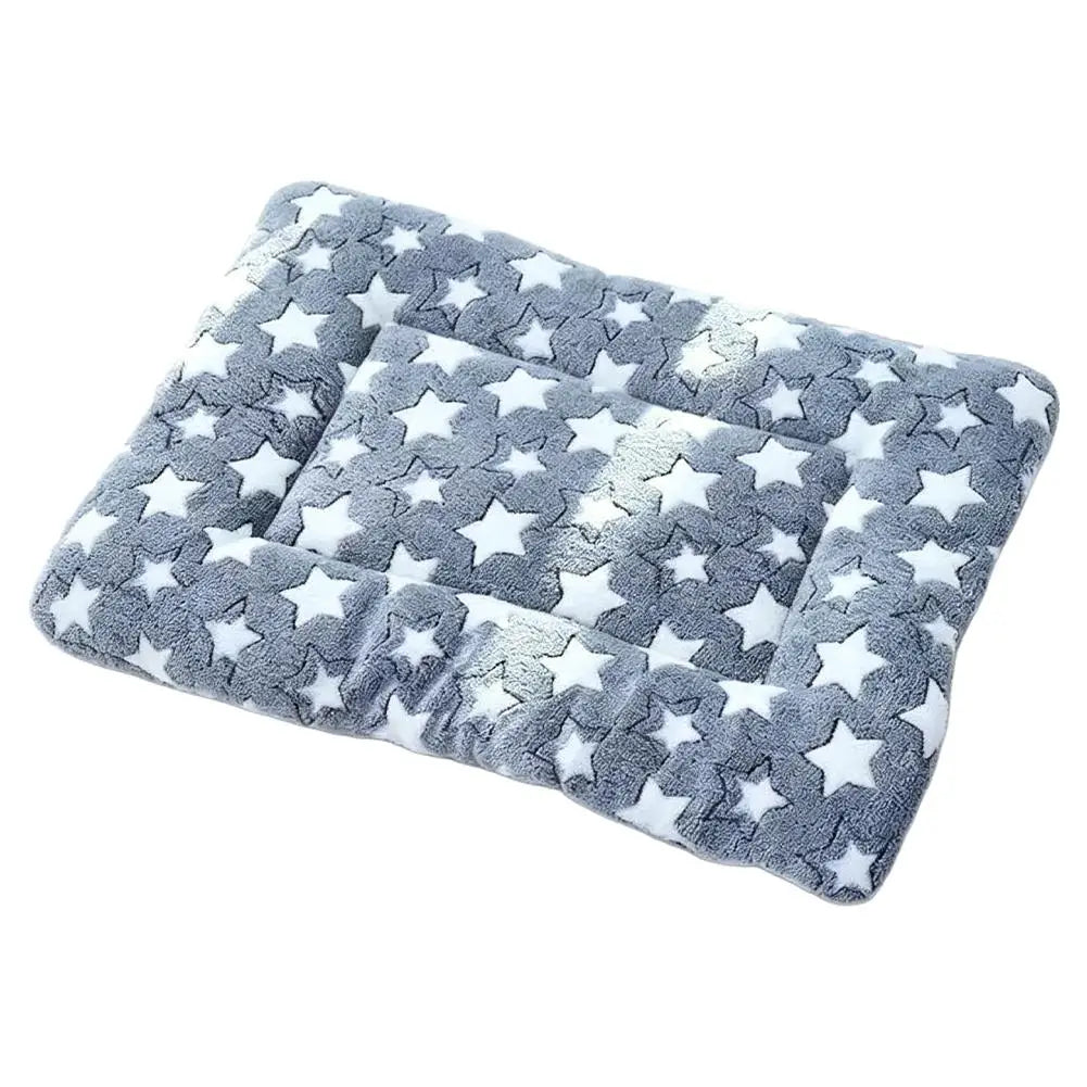 Soft Pet Mat Warm Flannel Cat Sleeping Cushion Thickened Comfortable Sofa Mat For Small Puppy Kitten Indoor Blanket Four Season