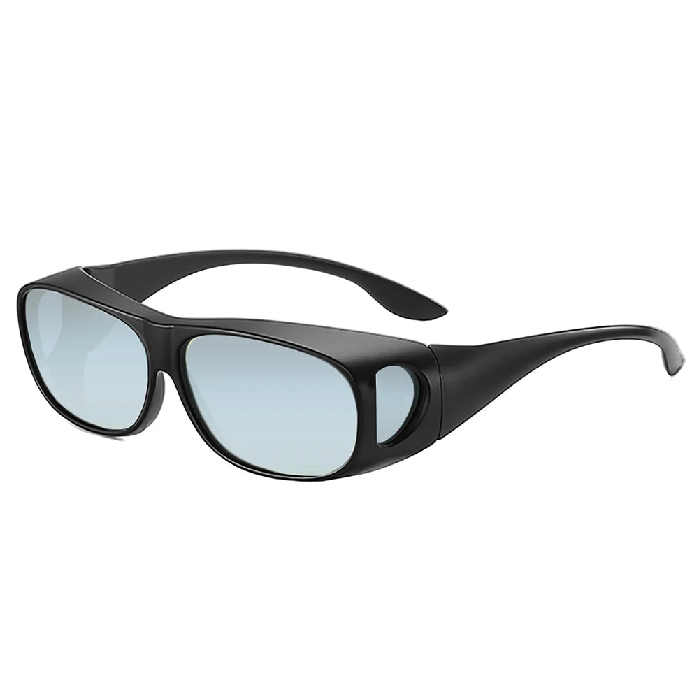 Sunglasses Fit Over Glasses for Men Women, Wrap-Around Glasses UV400 Protection for Driving and Outdoor