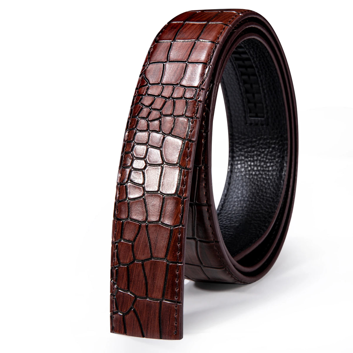 3.5cm Width Mens Replacement Belts Black Blue Brown Red White Green Orange Leather for Automatic Buckles Men Belt Waist Straps