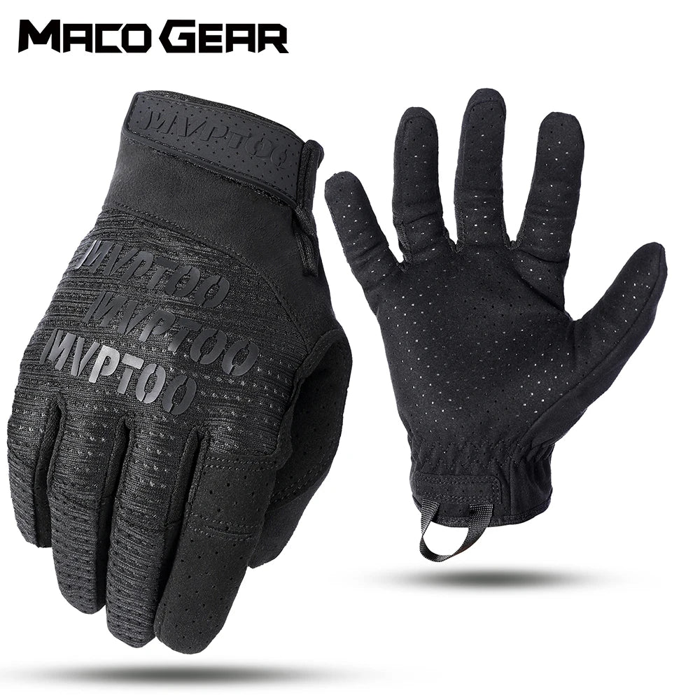 Men Touch Screen Full Finger Gloves Lightweight Outdoor Sport Hiking Camping Hunting Combat Paintball Tactical Cycling Equipment
