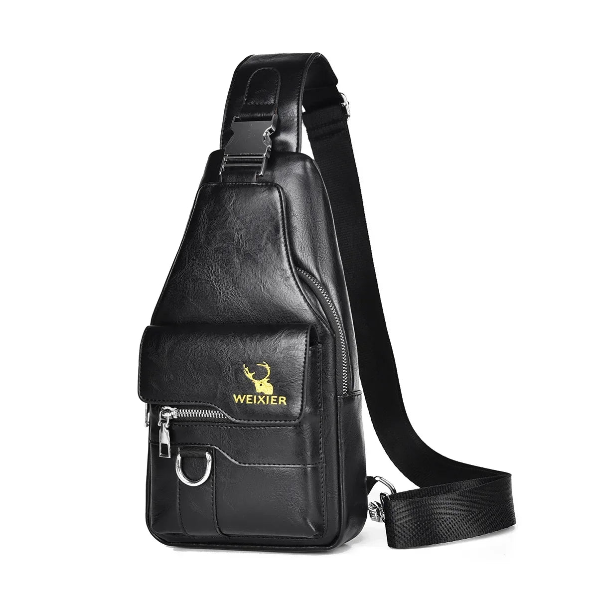 2026 Hot Men's Bag Fashion Messenger Bags Large Capacity Luxury Designer Chest Bags Retro Single Shoulder Crossbody Backpacks