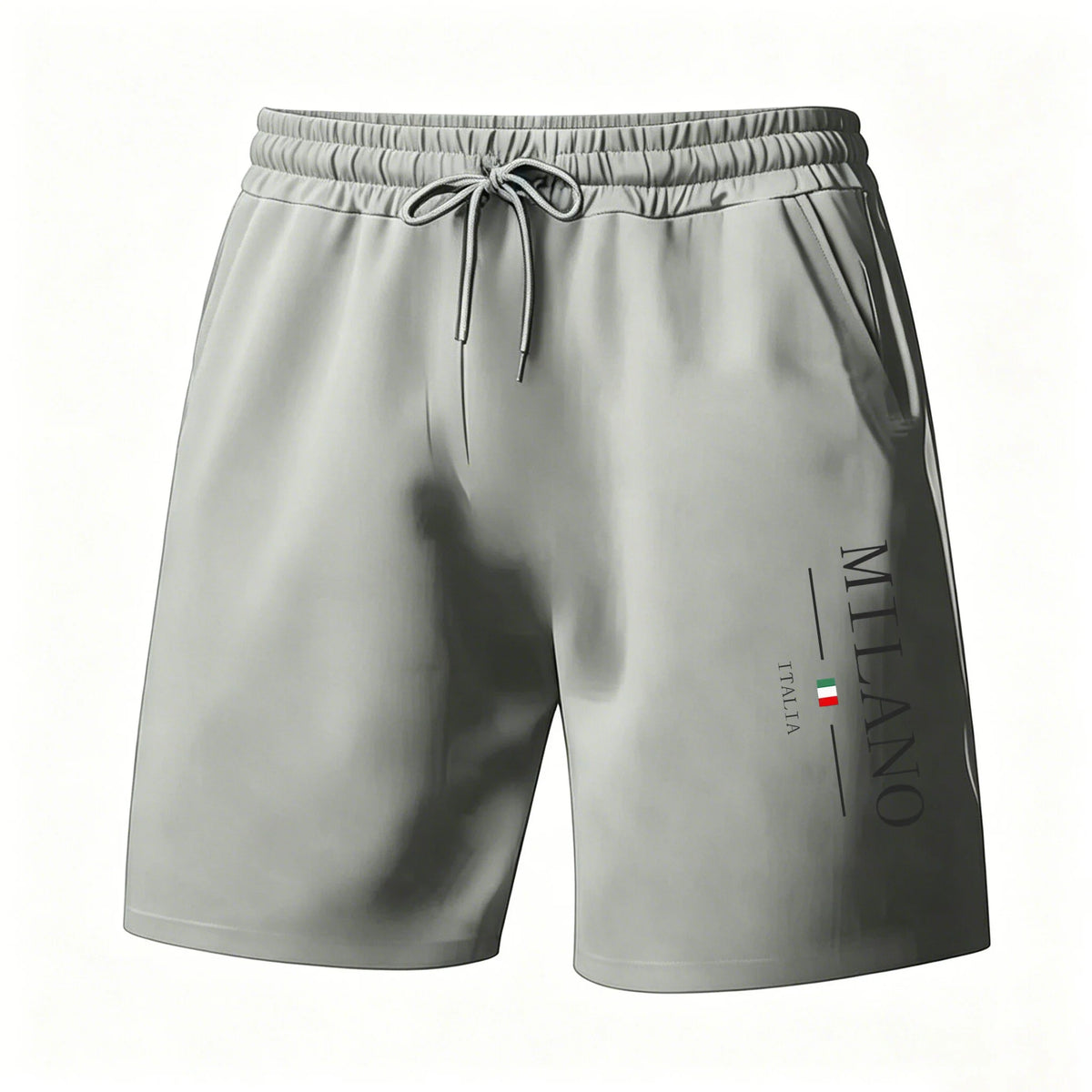 Men's Sport Shorts Sportswear Summer Running Shorts Beach Bottoms Milan, Italy print Jogging Training Short Pants
