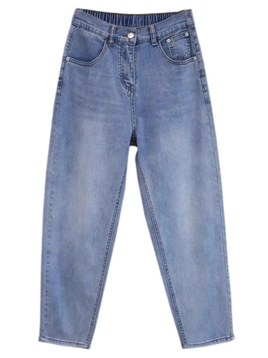 Summer New Sle Thin Large Size Women's Jeans Loose Covering Meat Harlan Pants Trendy Pear ape Body Fat Sister MM