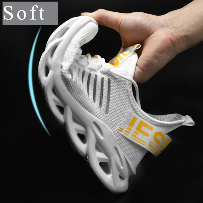 Running Shoes for Men Breathable Sneakers Comfort Soft-Sole Tenis Basketball Shoes Fashion Light Men Sport Shoes Tenis Masculino