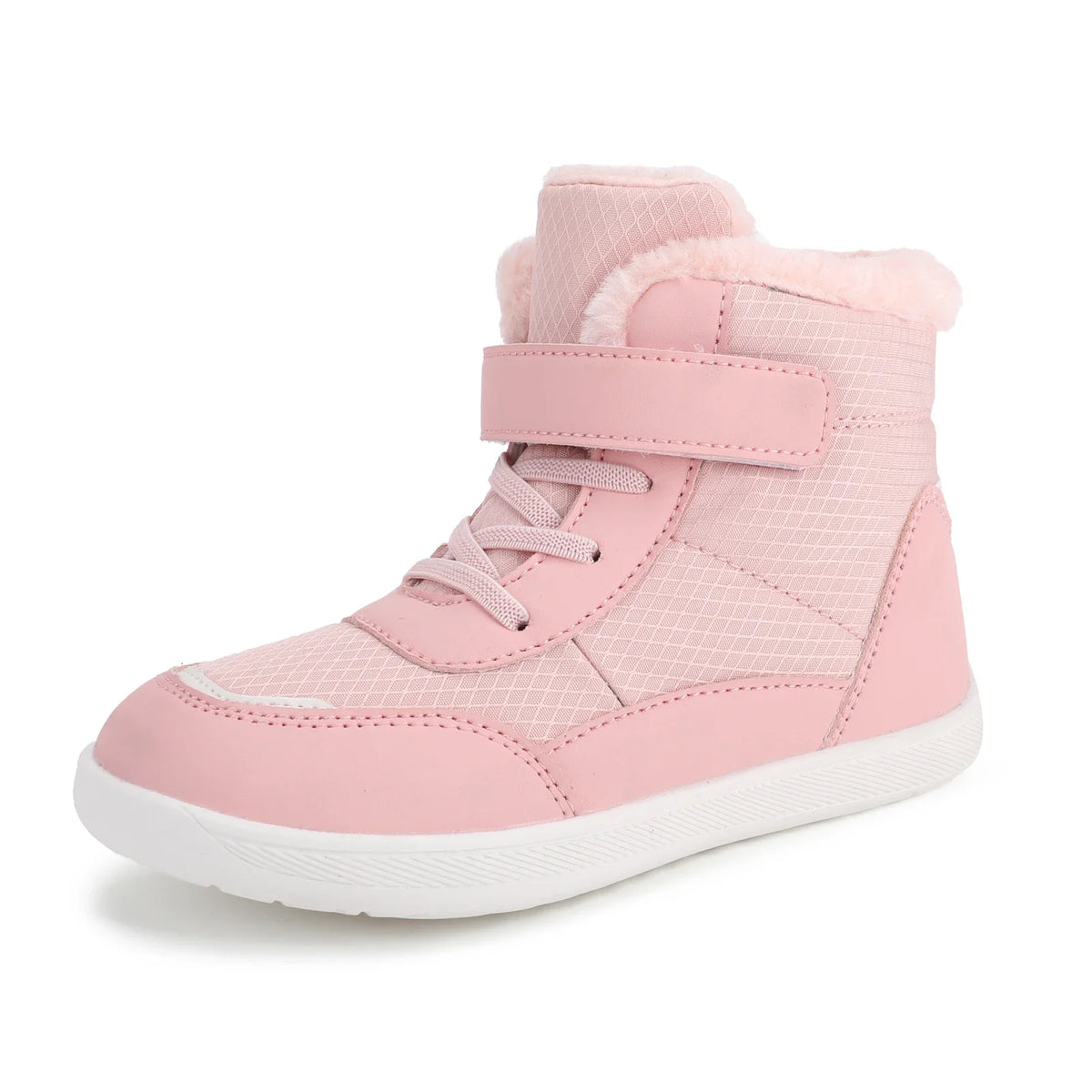 New Kids Wide Toe Barefoot Snow Boots | Boys/Girls Winter Minimalist Sneakers | Girls Boys Warm Boot Toddler Little Big Kids