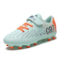 Unisex High Top Soccer Shoes Autumn Kids Teenager Turf And Firm Ground Cleats For Amateur Match Daily Football Training Outdoor