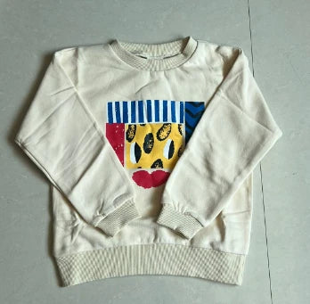 kids sweaters 2025 new autumn boys girls cute print sweatshirts child cotton outwear tops clothing