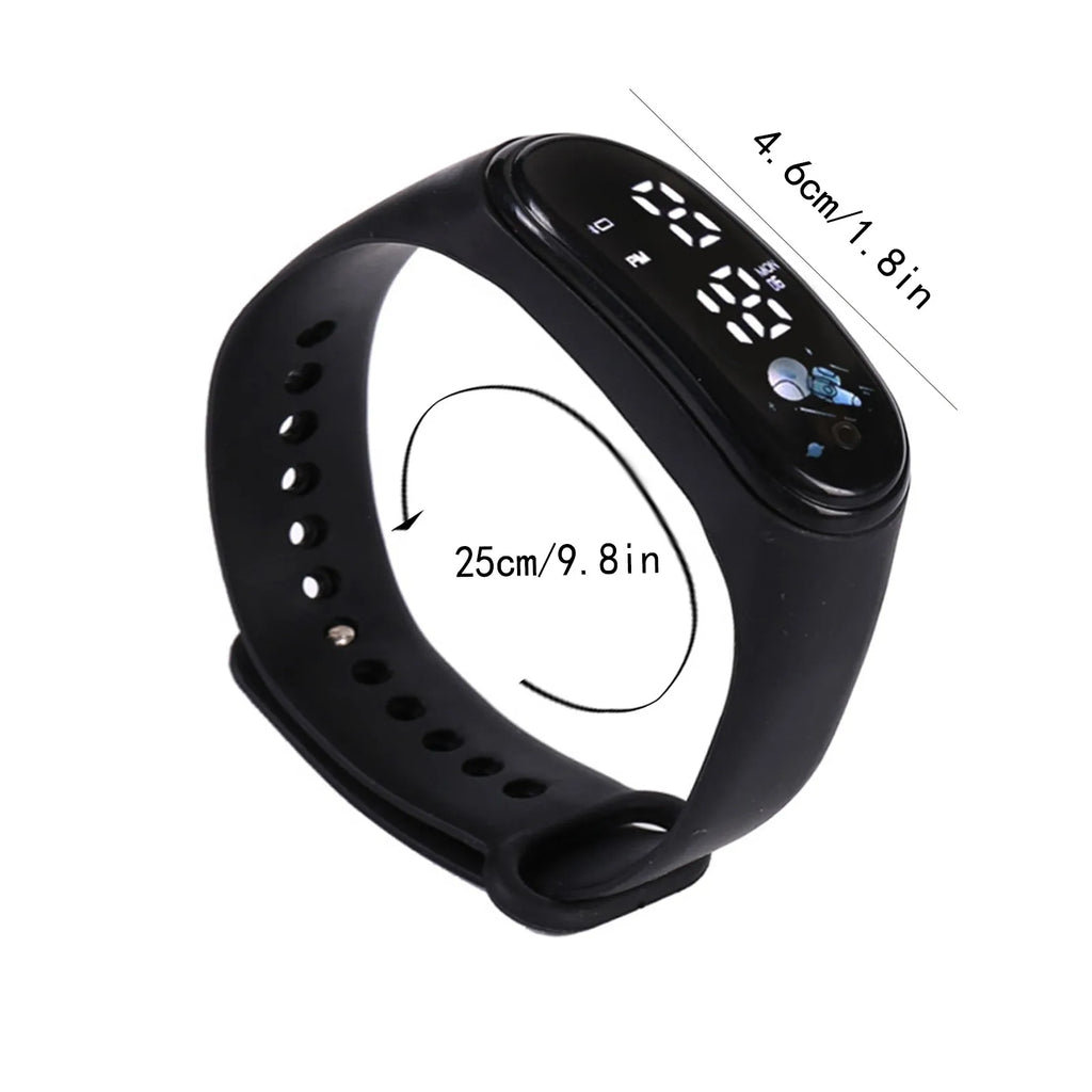 Kids Wristwatch Children Watch Led Wristband Watch Kids Waterproof Led Wristband Watch Silicone Digital Kids Watch Colorful 2026