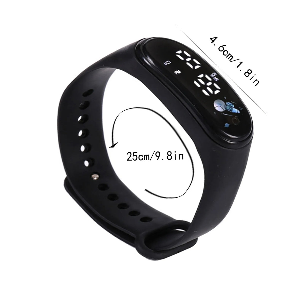 Kids Wristwatch Children Watch Led Wristband Watch Kids Waterproof Led Wristband Watch Silicone Digital Kids Watch Colorful 2026