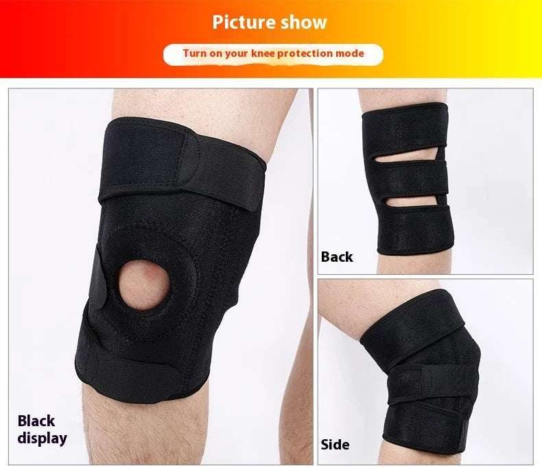 Professional knee protection equipment for men and women in sports, squatting, basketball, running, knee injury protection