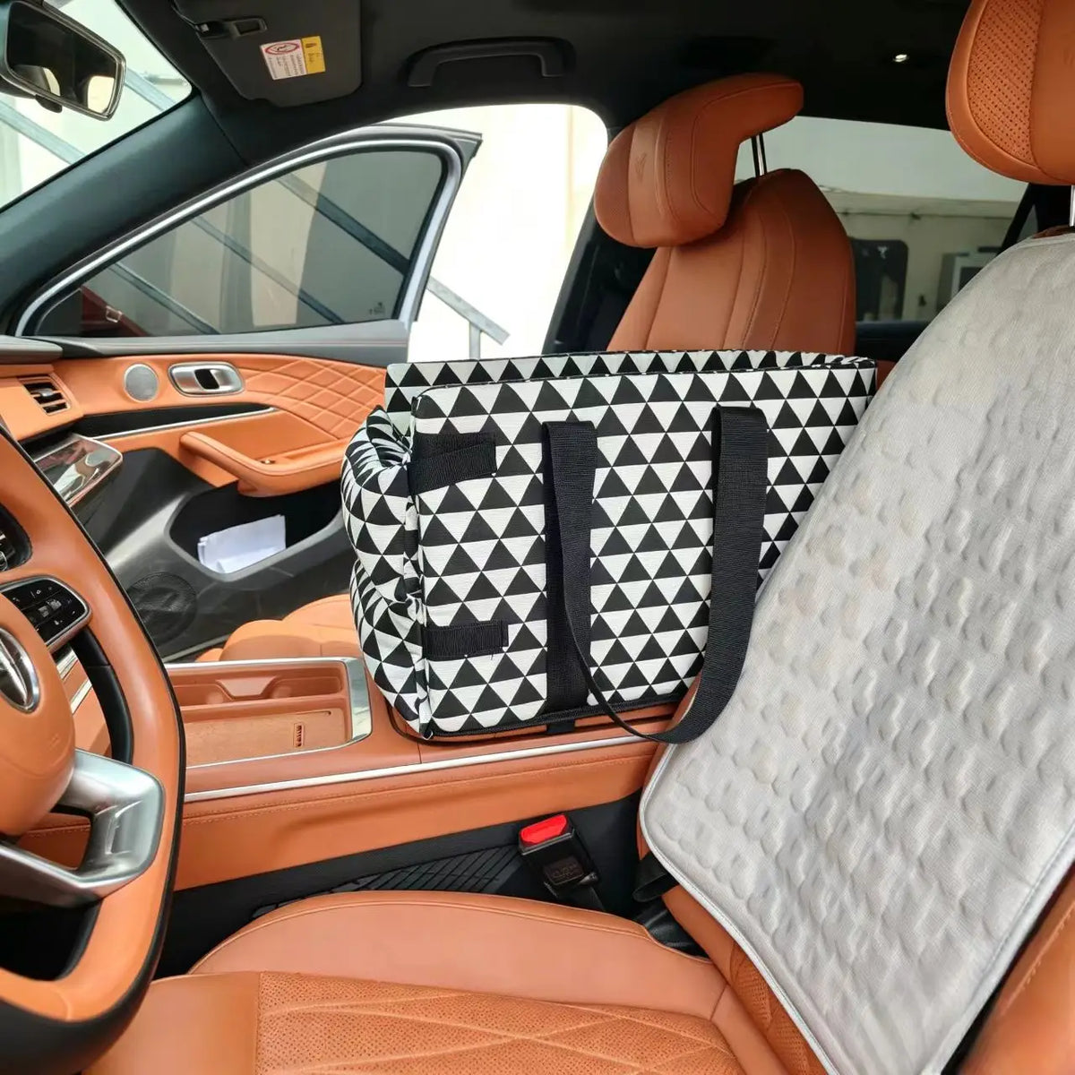 Portable Car Pet Carrier Handheld Small Cat Dog Safety Seat Travel Cage with Handle for Cats And Dogs