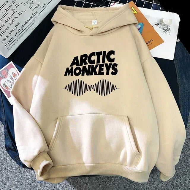Autumn Men Women Fashion Hoodies Rock Arctic Monkeys Print Hoodie Hip Hop Women Coats Rapper Sweater Unisex Clothing Harajuku
