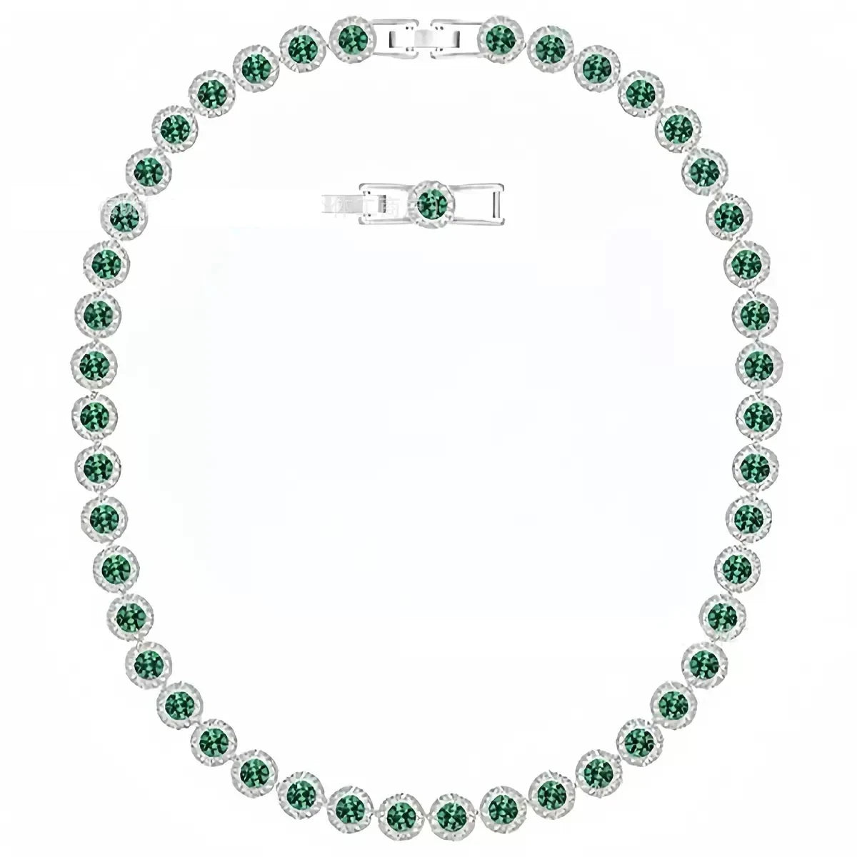 Luxury Jewelry for Women, Fashionable Colored Gemstone Necklaces, Bracelets, Earrings, Banquet Party Gift