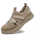 Men's Safety Shoes Anti Smash Anti Puncture Mens Work Shoe Breathable Labor Protection Shoes Wear Resistant Summer Men Shoes