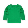 Basic White T Shirts for Kids Boys Girls 2 to 3 4 5 6 7 8 9 10 11 12 13 14 Years 100% Cotton Long Sleeve Plain Children Clothes