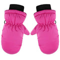 Thick Warm Children Ski Gloves 2-5Year Boys Girls Plush Mittens Windproof Waterproof Outdoor Baby Hand Covers Winter Kids Glove