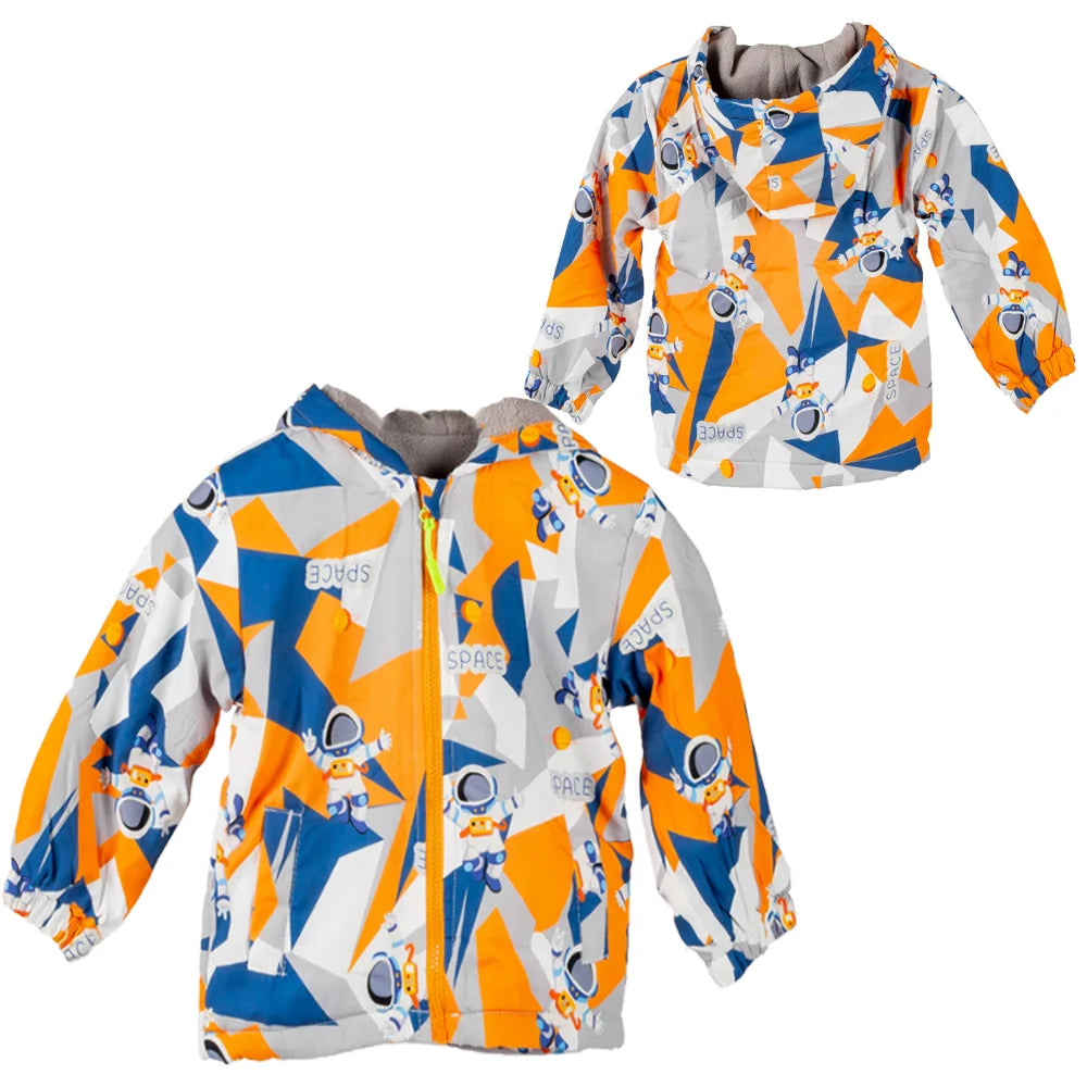 Winter Boys Outdoor Jacket Fashion Children Waterproof Jackets Kids Warm Clothes Autumn Boy's Windbreaker Hooded Outerwear Coat