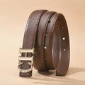 Women's Automatic Buckle Belt Simple And Fashionable Women's Casual Pants Dress Belt Retro Trendy Women's Holiday Gifts