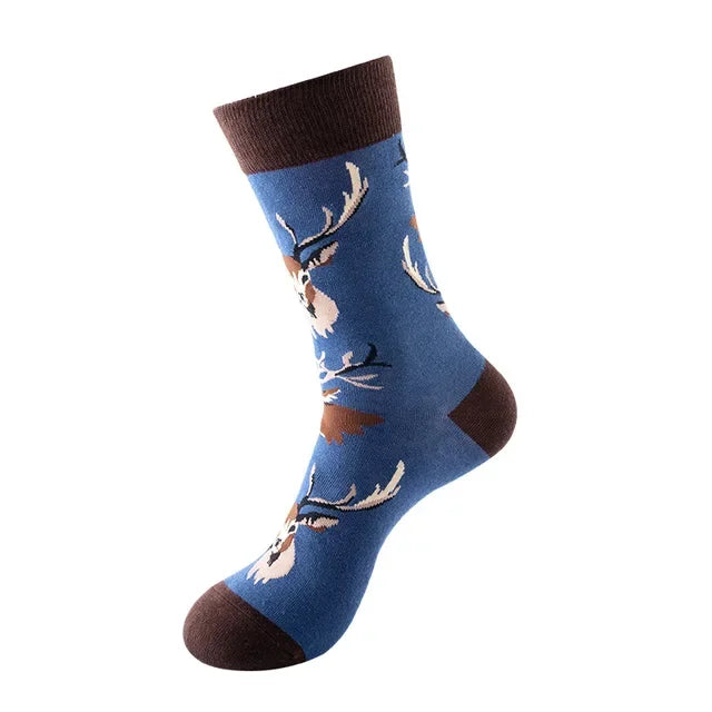 NEW Crew Fashion Funny Women Socks Border Collie Schnauzer Lab Scottie Beagle Boxer Pug Bulldog Sheltie Golden Doodle Retriever