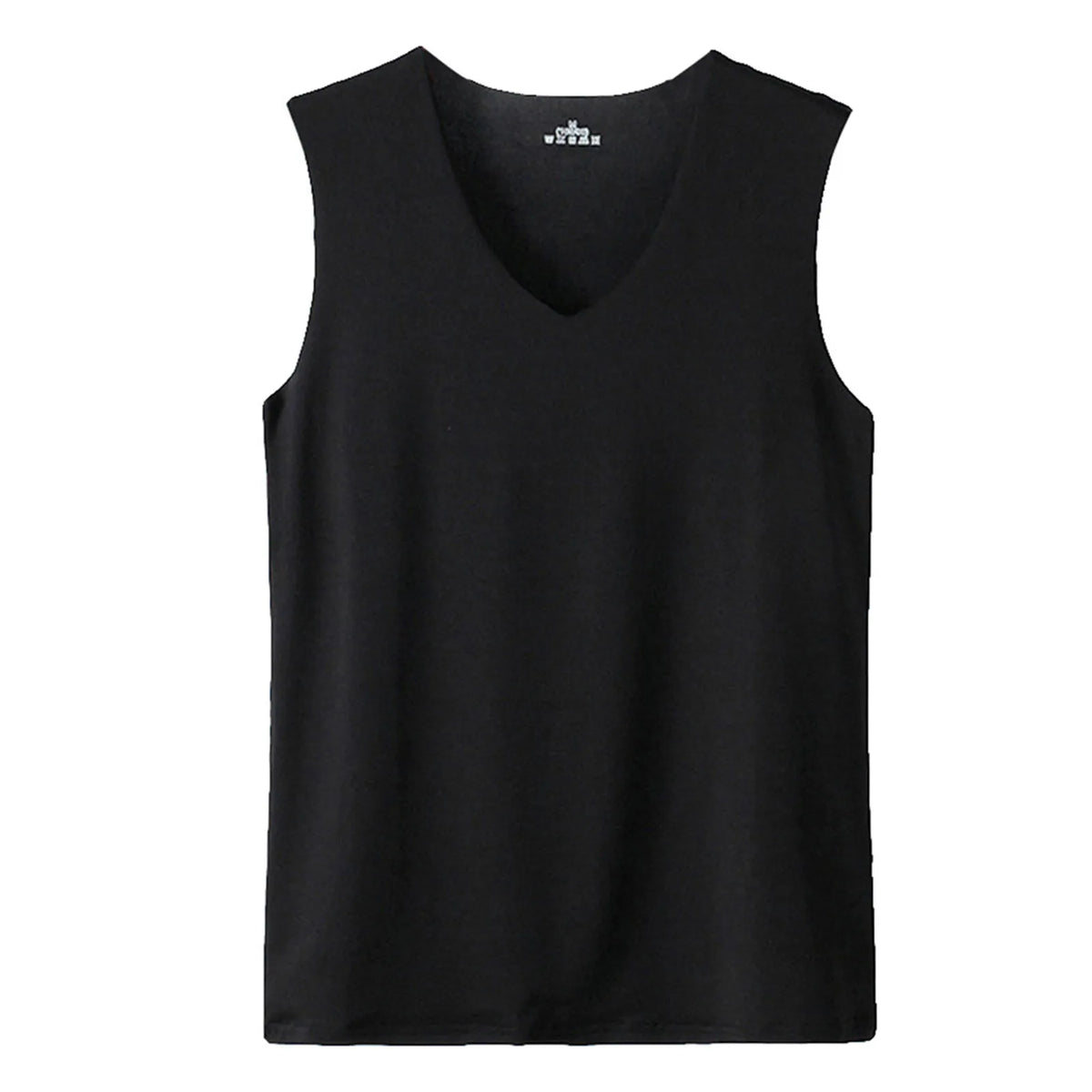 Men'S Top Men'S Summer Multi Color Sleeveless Vest Men'S Summer Ice Silk Traceless Thin Breathable Color V-Neck Sleeveless Top