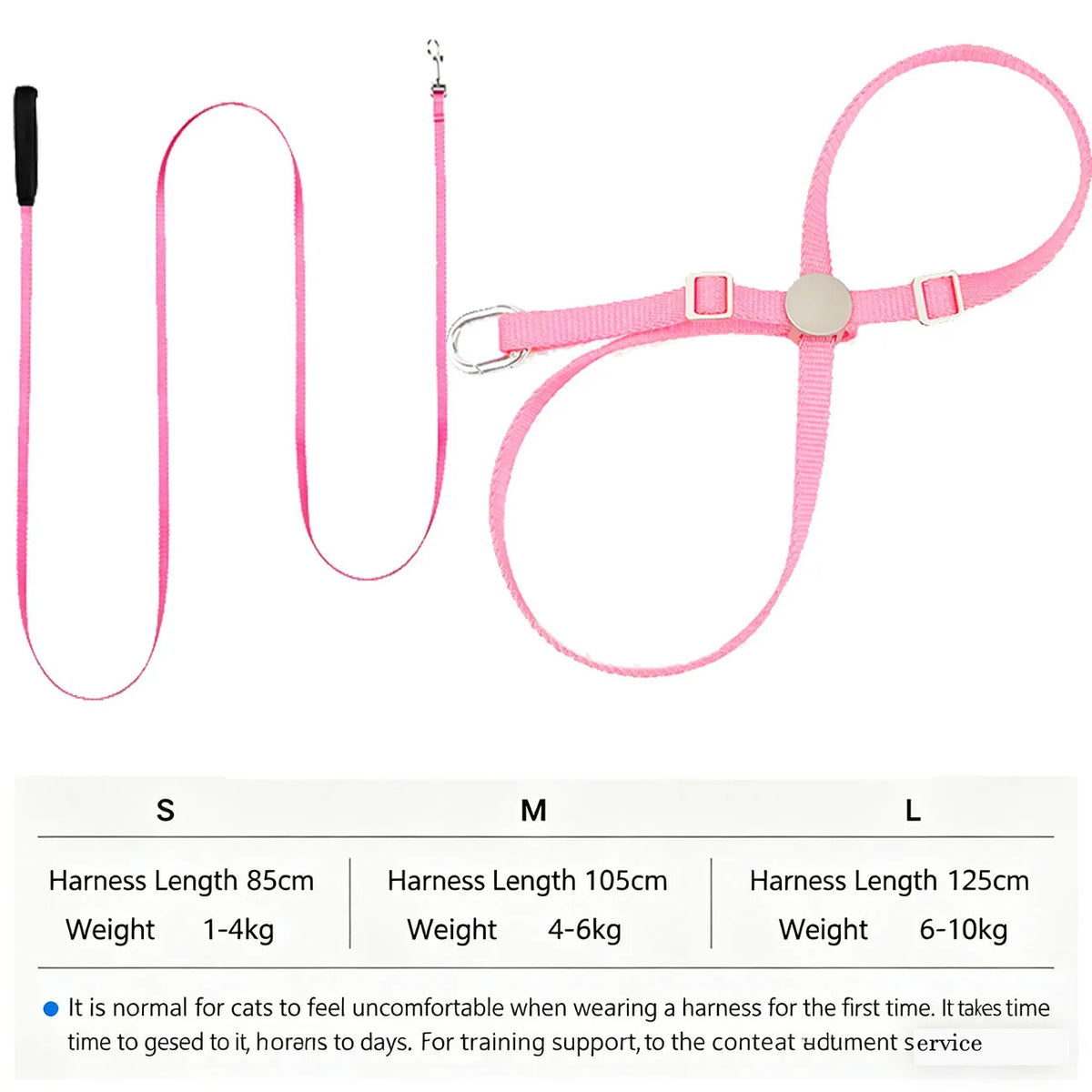 Cat Harness and Leash Sets Adjustable Dog Harness for Small Dog Leash Breashable Pet Harness Out Walking Dog Strap Cat Accessory