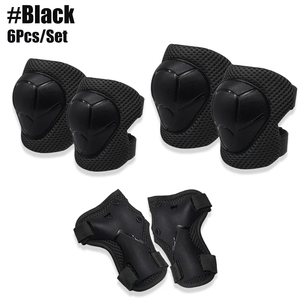 Kids Knee Pads and Elbow Pads Guards Protective Gear Set Safety Gear for Roller Skates Cycling Bike Skateboard Sports