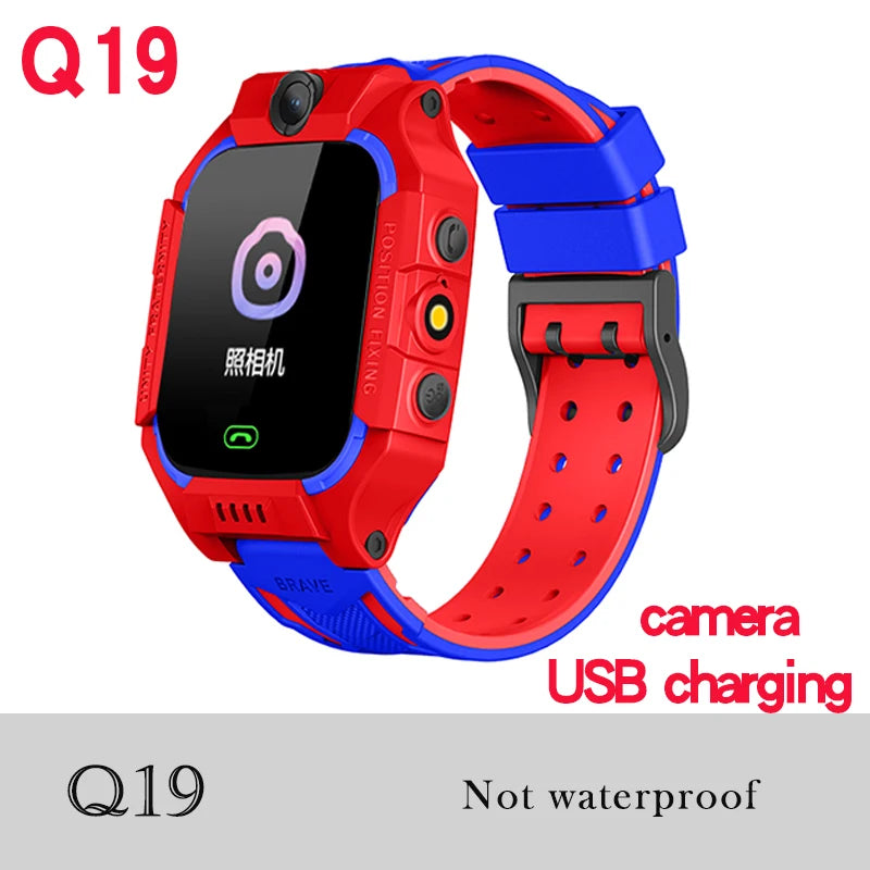 2025 Kids Smart Watch Waterproof SOS Antil-Lost Phone Watch SIM Card Location Tracker Child Smartwatch Kids Gift For IOS Android