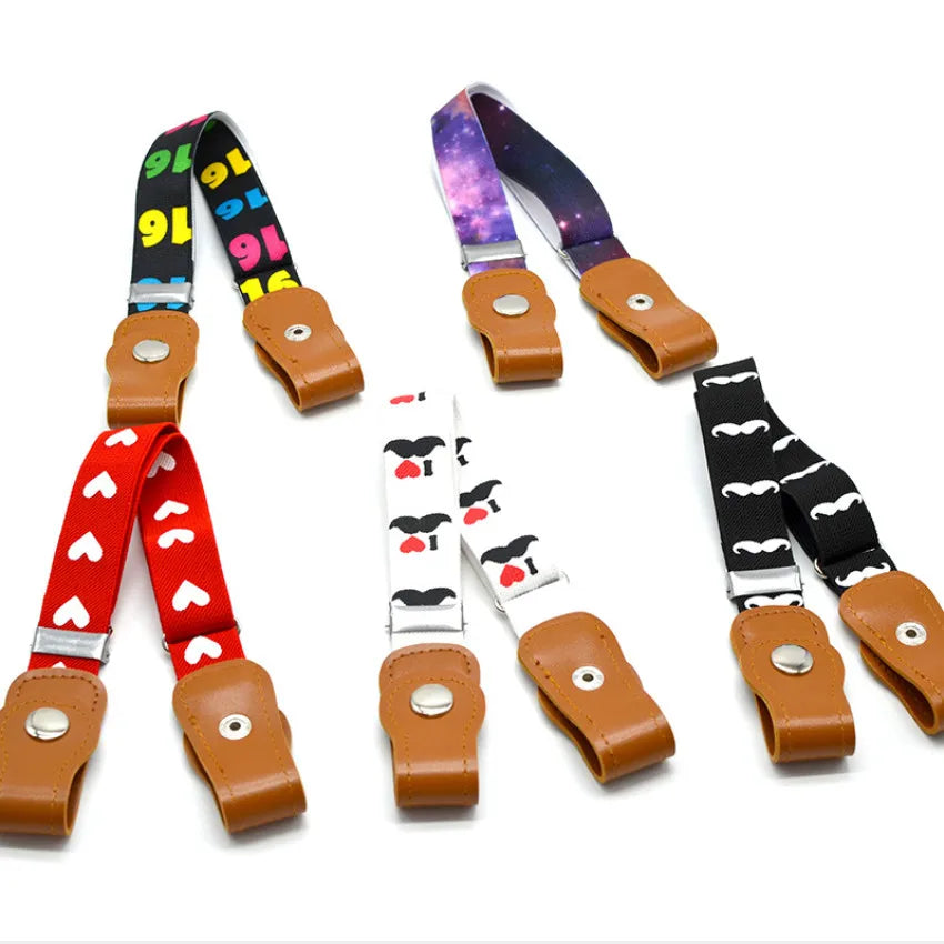 New belts for Child Buckle-Free Elastic Belt No Buckle Stretch Belt for Kids Toddlers Adjustable Boys and Girls Belts