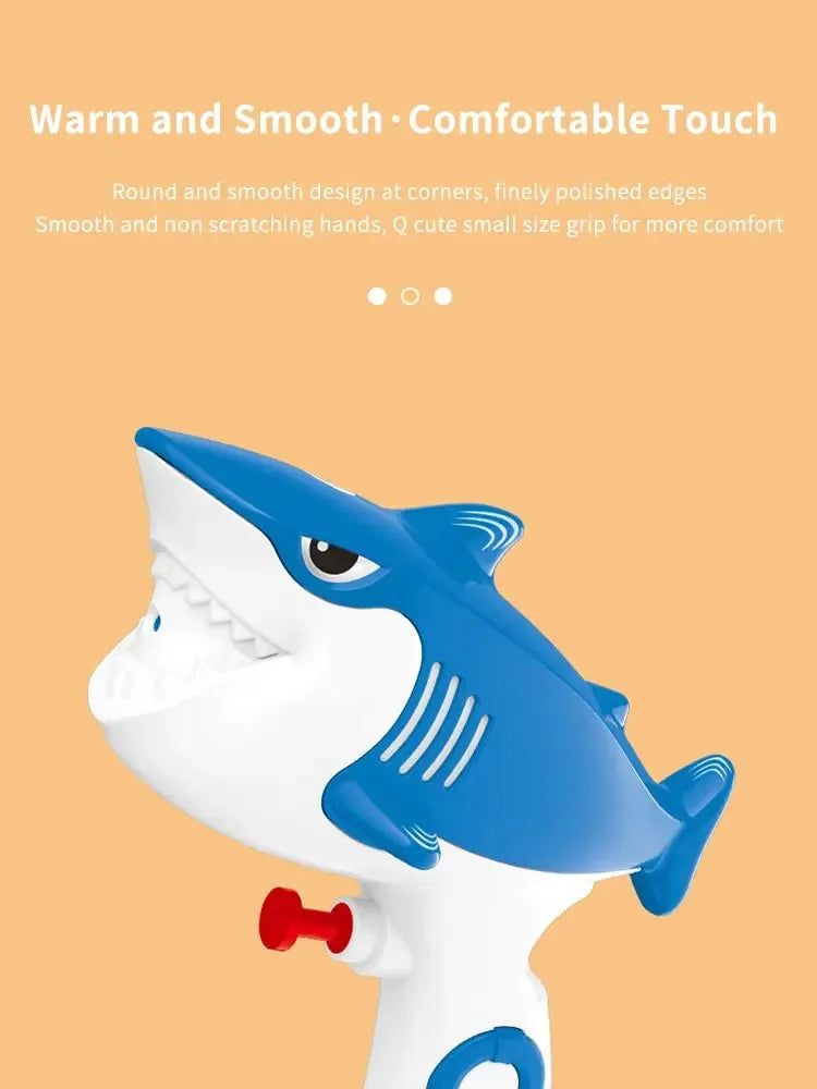Kids Water Gun Summer Toy Water Sports Puffer Fish Shark Kids Beach Games Water Outdoor Toys Children Birthday Presents