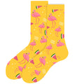 Women Socks Cartoon Animal Cute Printing Kawaii Calcetines Funny Sheep, Rabbit, Hedgehog, Flamingo, Seahorse Colour Socks